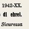 Pubblicazione ufficiale del divieto di commercio di stracci non di lana, giugno 1942