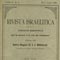 "Rivista israelitica", bimestrale pubblicato a Firenze dal 1904 al 1915